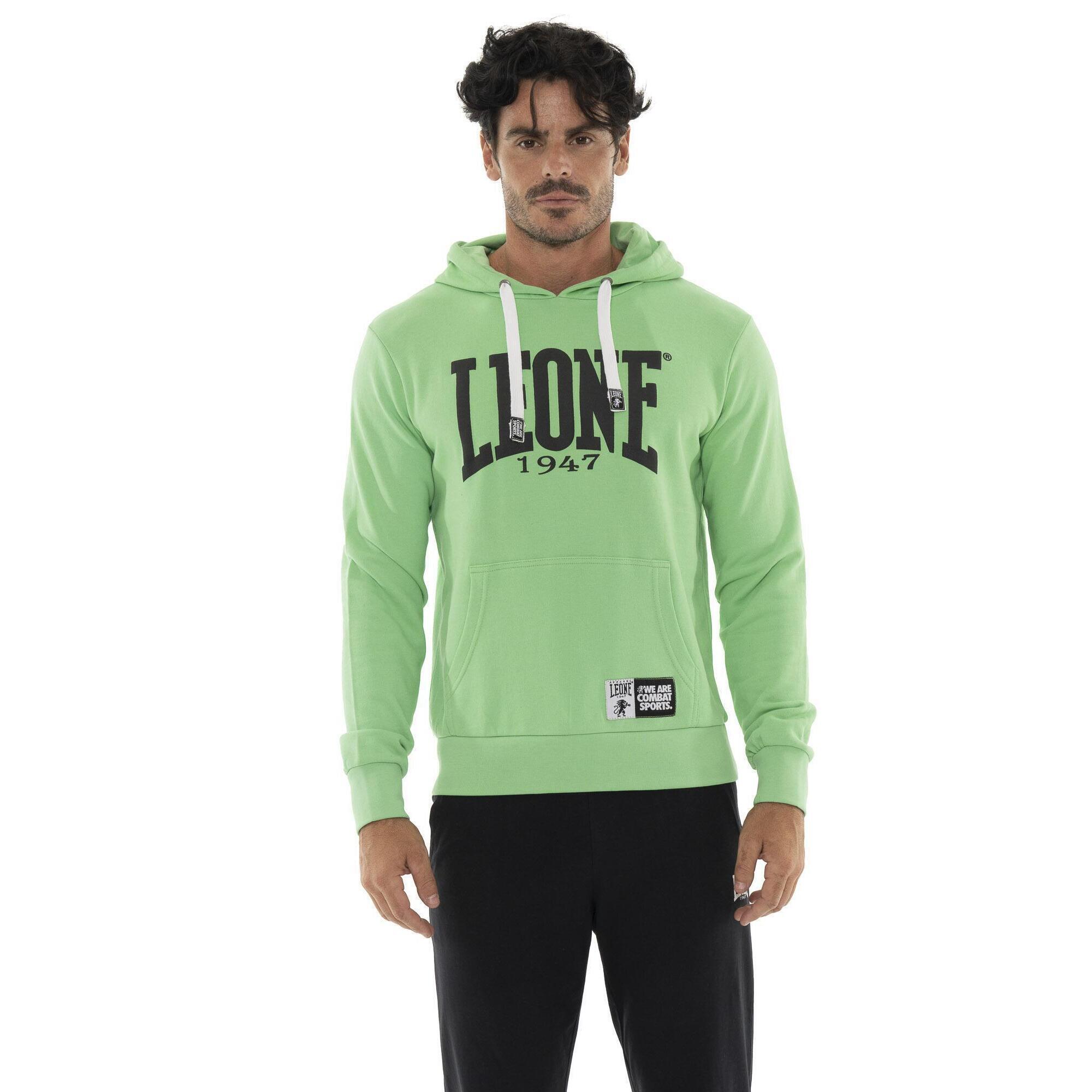 Leone 1947 Apparel - Sweat-shirt Homme Leone Summer Vibes En Coton Non Brossé Avec Capuche - Sweat-shirt - Vert - Decathlon