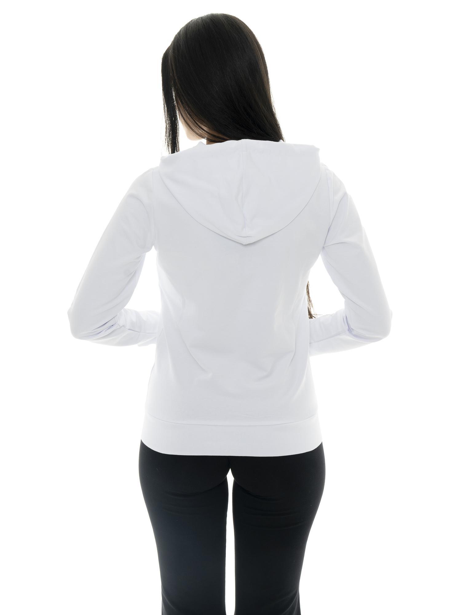 Sweat-shirts à capuche zippés Leone Basic pour femmes 5/7
