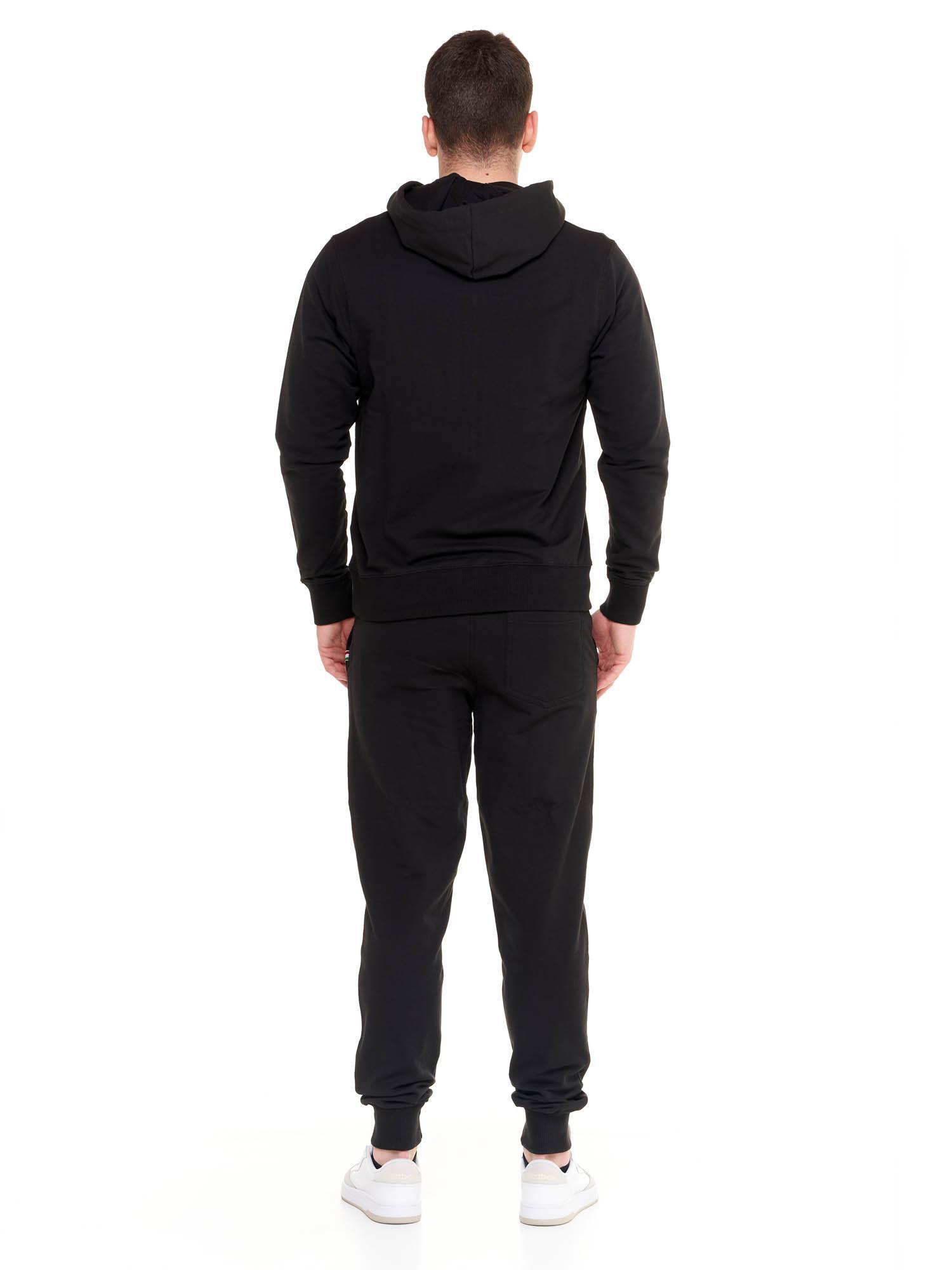 Leone Basic Sudadera con capucha y cremallera para hombre 4/7