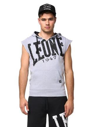 Leone Boxing Legend ärmelloser Kapuzenpullover ohne Sweatshirt für Herren