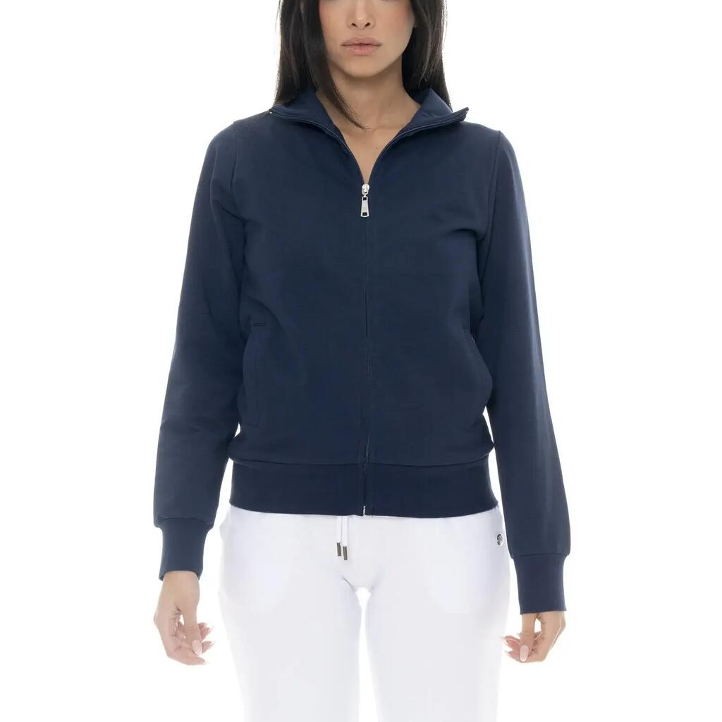 Leone Basic Women's Zip-Up Collar Sweatshirts