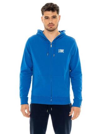 Leone Basic Sweat à capuche zippé sans sweat-shirt pour hommes