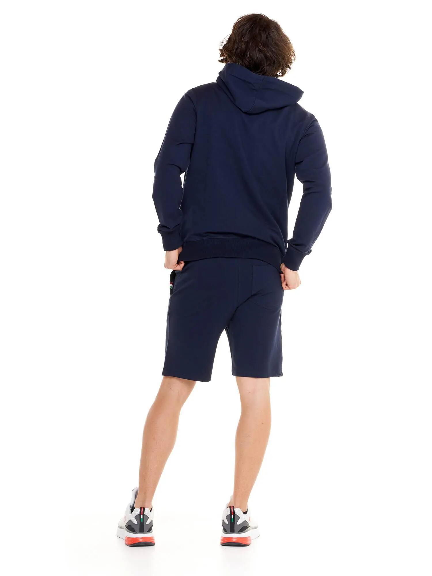 Leone Basic masculino sem moletom com capuz e zíper 4/7