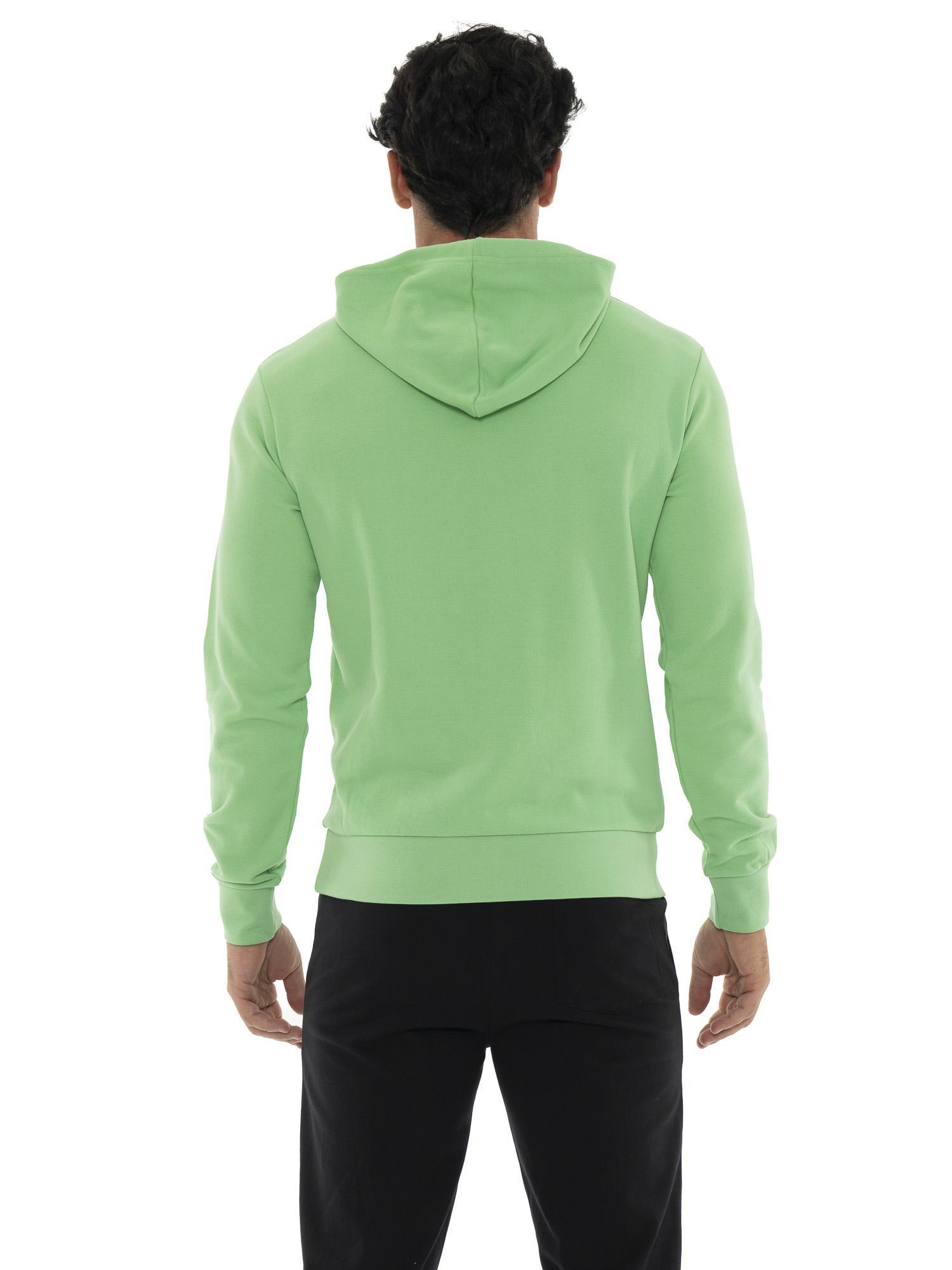 Leone Summer Vibes Herren-Sweatshirt aus nicht gebürsteter Baumwolle mit Kapuze 4/5
