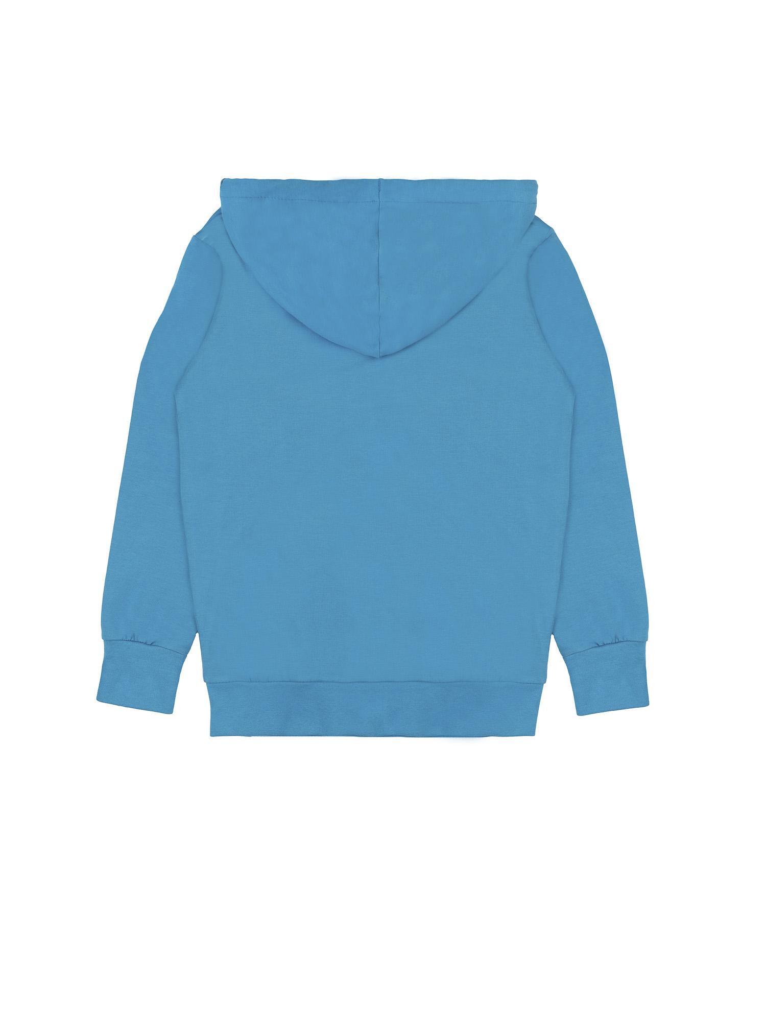 Leone New Basic dziecięce bluzy zapinane na zamek z nieczesanej bawełny
