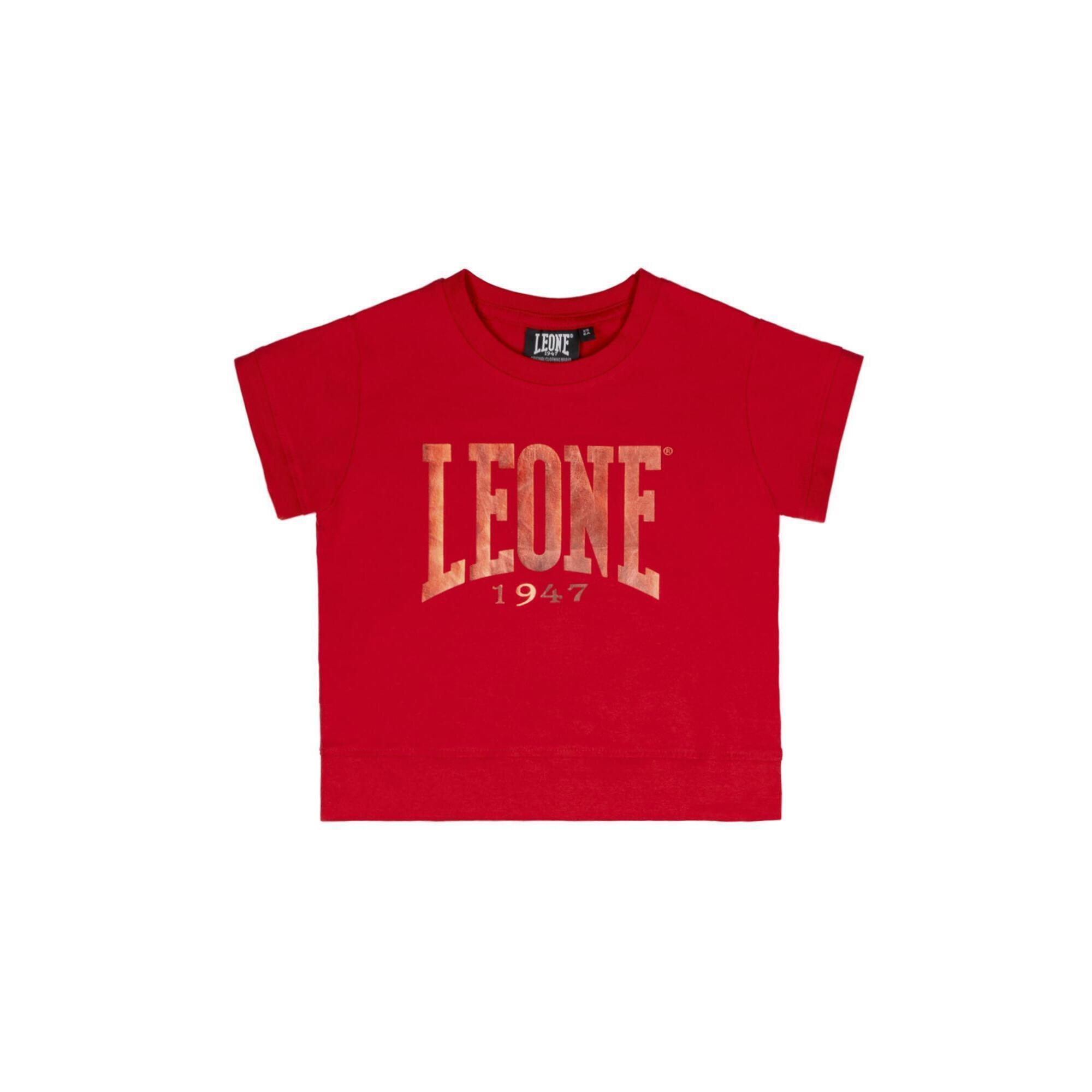Leone 1947 Apparel - Sweat Fille Leone Sporty En Coton Non Gratté - Sweat-shirt - Rouge - Decathlon