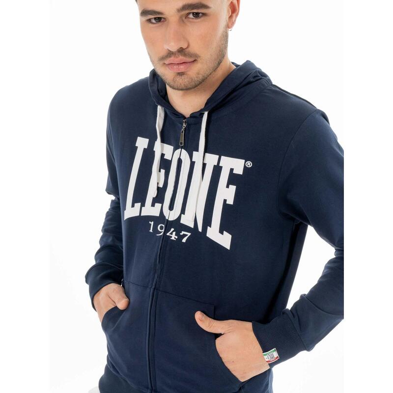 Hanorac cu fermoar pentru bărbați Not Leone Basic