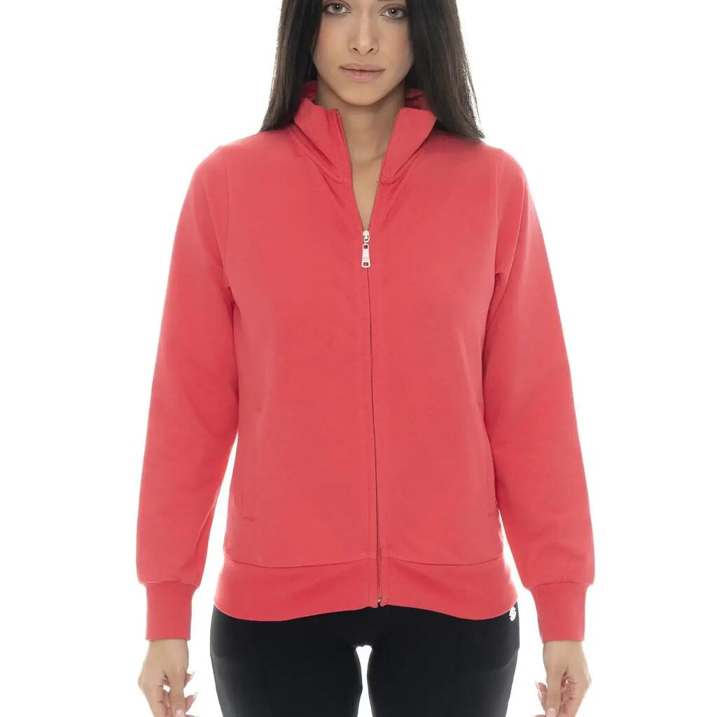 Leone Basic Women's Zip-Up Collar Sweatshirts