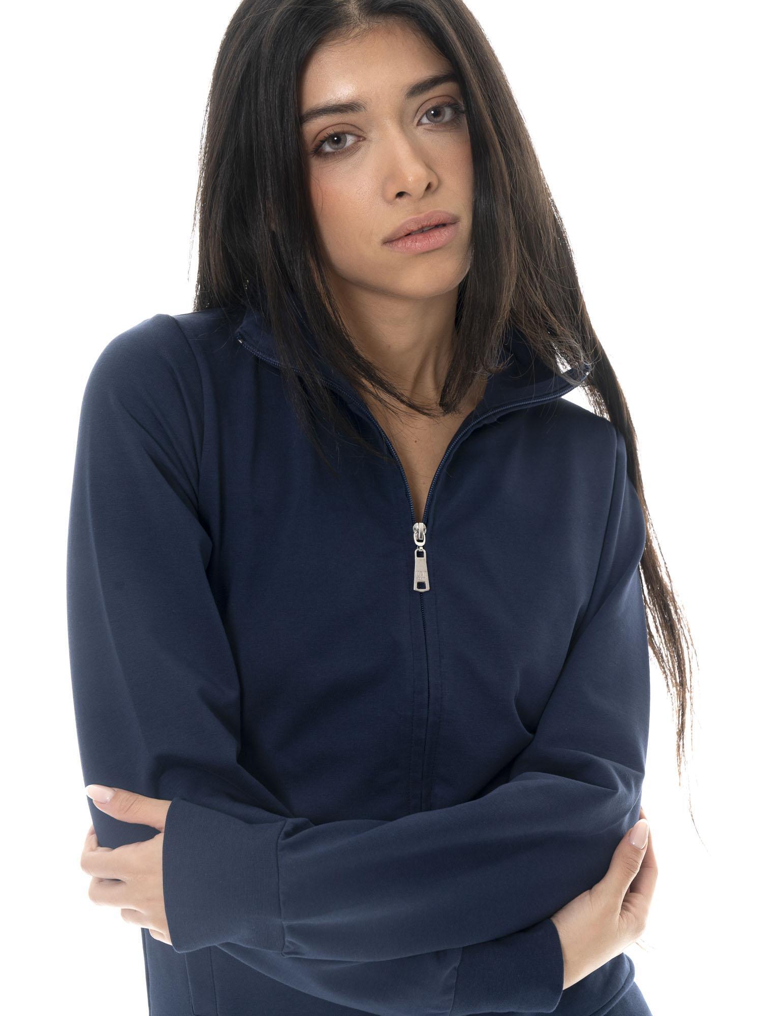 Sweat-shirts à col zippé Leone Basic pour femmes 6/7