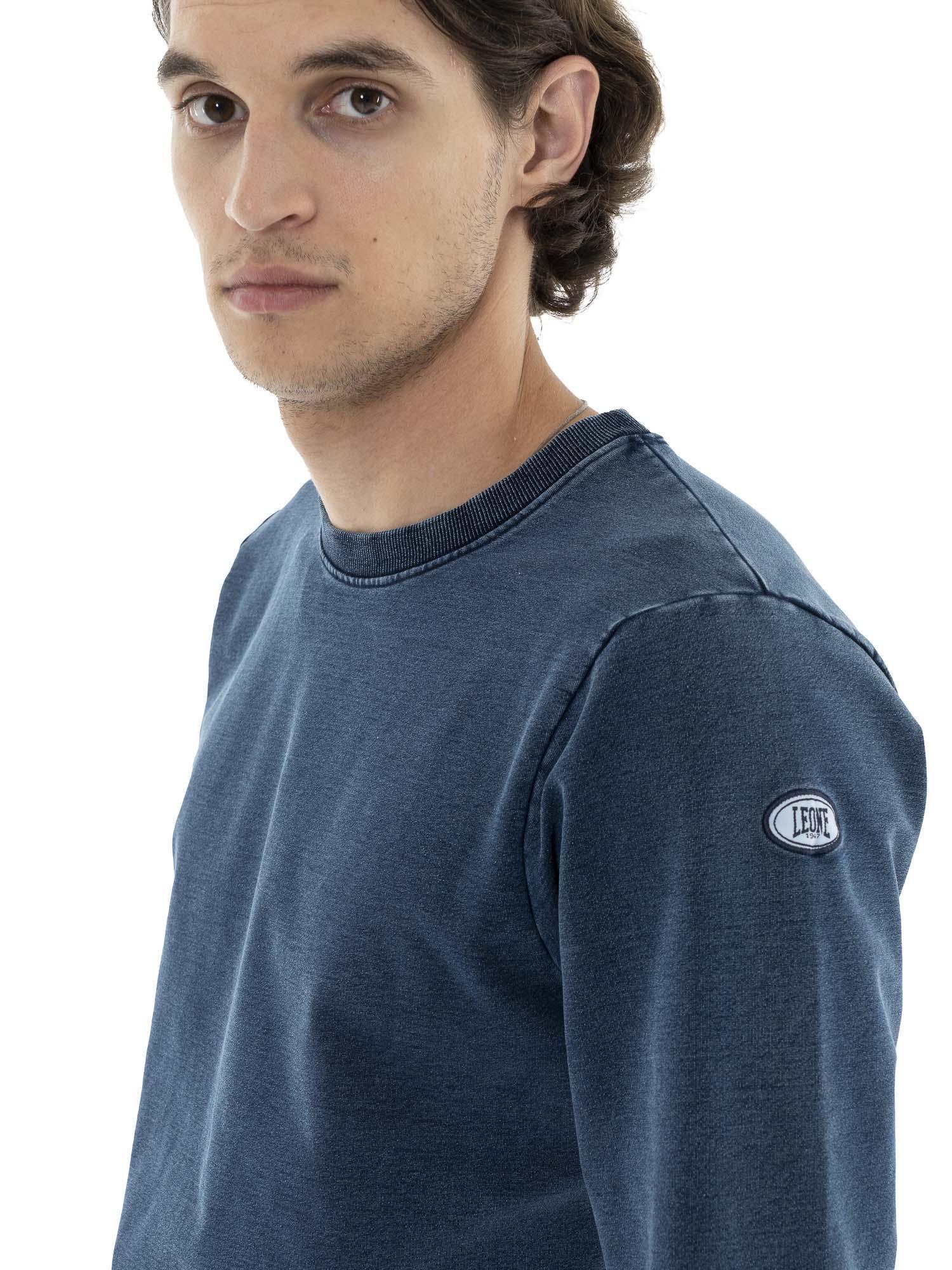 Sweat-shirts à enfiler à col rond pour hommes Leone Denim 3/5