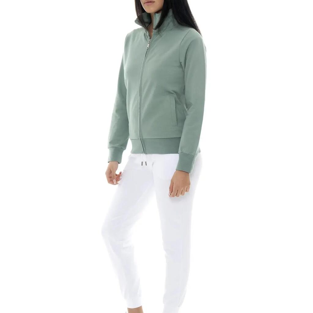 Leone Basic Women's Zip-Up Collar Sweatshirts