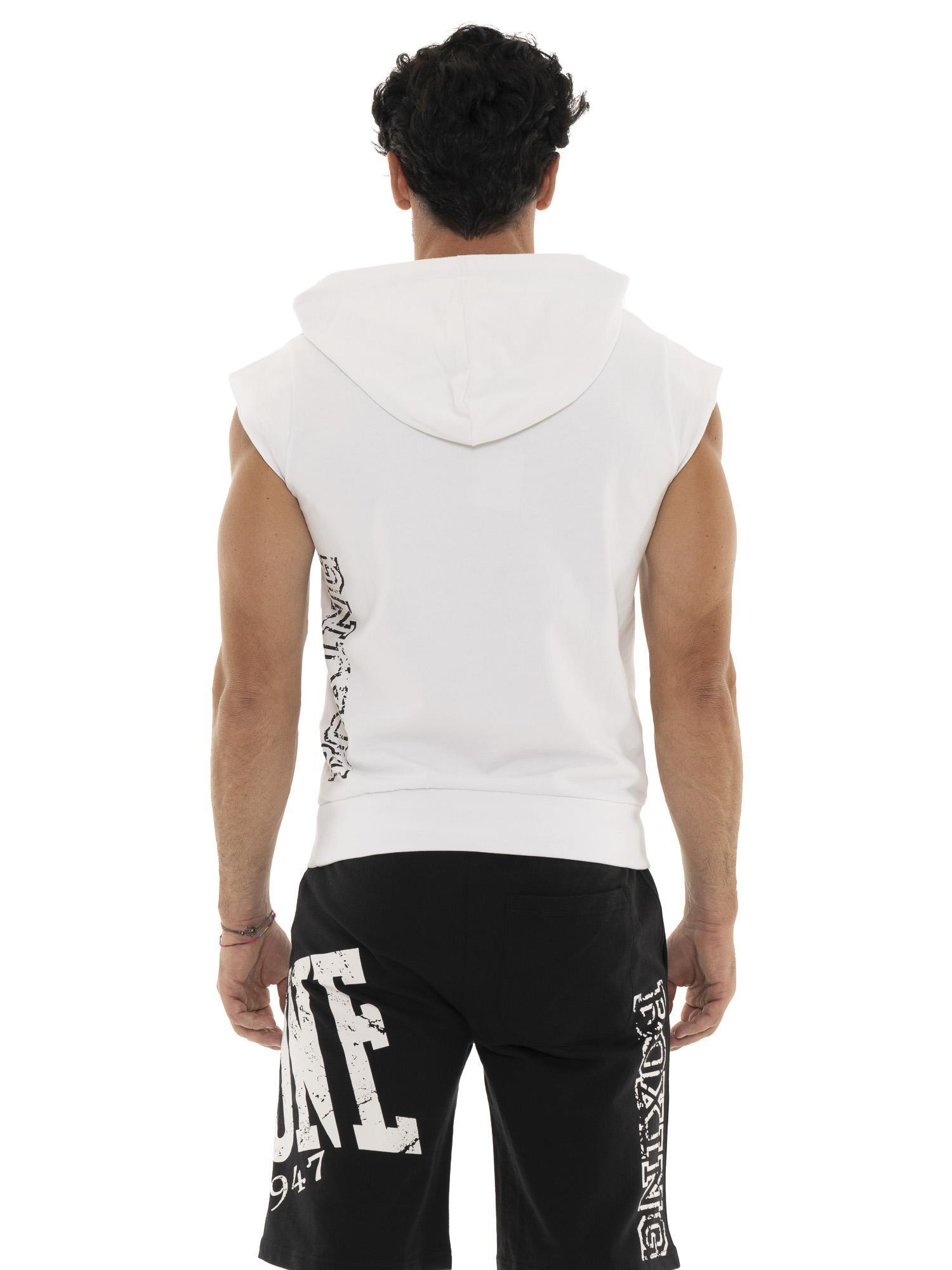 Leone Boxing Legend Mouwloze Hoodie voor Heren (Geen sweatshirt) 4/6