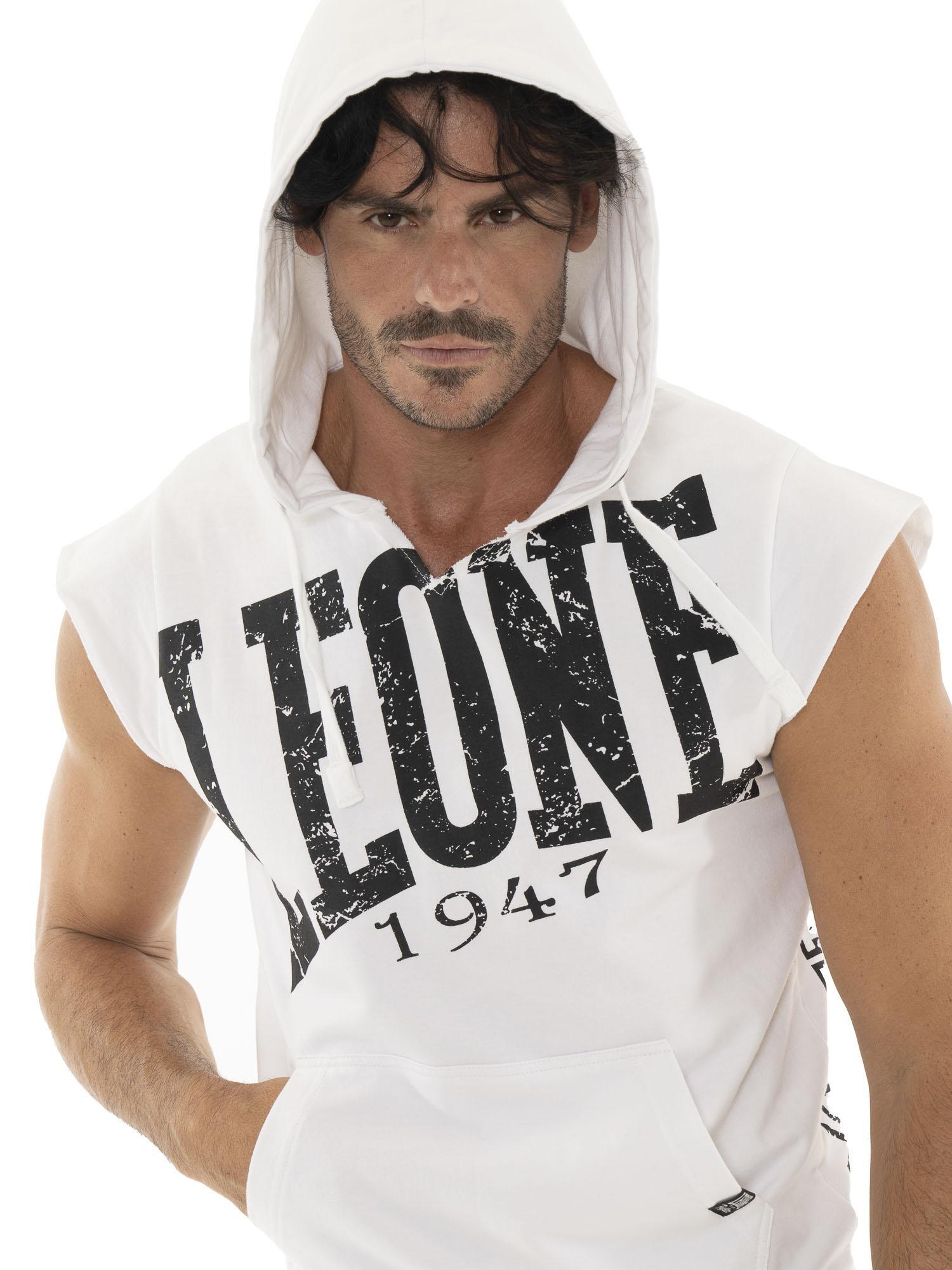 Leone Boxing Legend Mouwloze Hoodie voor Heren (Geen sweatshirt) 5/6
