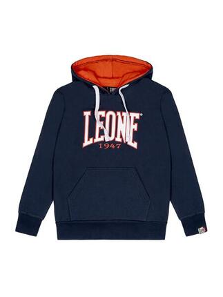 Sweat enfant Leone New Basic en coton non brossé avec capuche