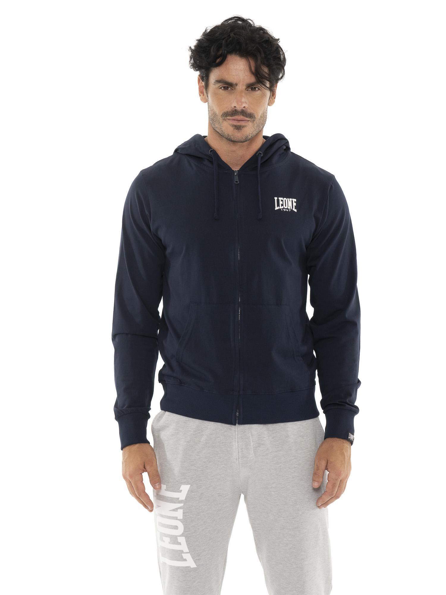 Hanorace cu fermoar pentru bărbați Leone Sporty