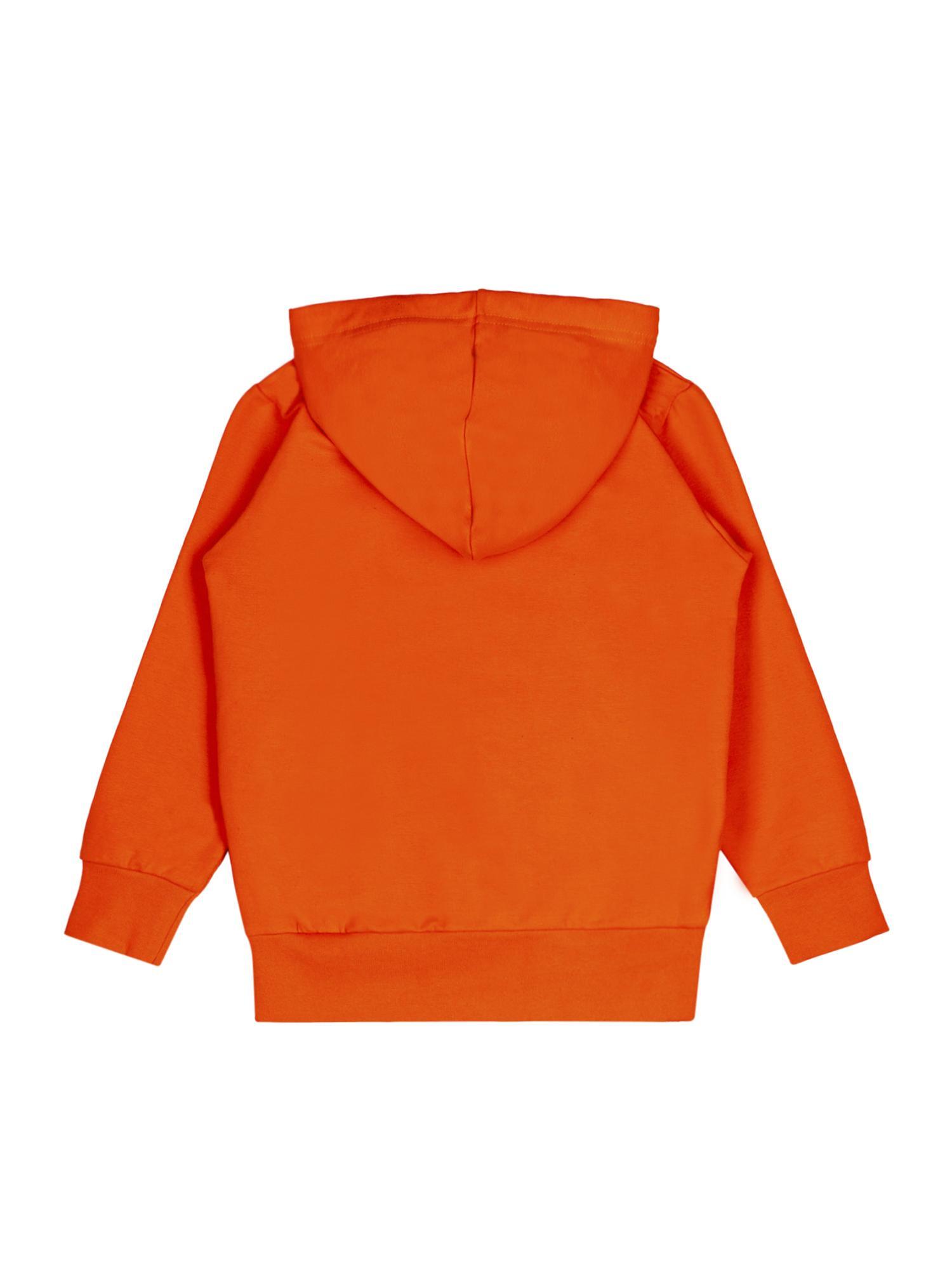 Leone New Basic dziecięce bluzy z kapturem z nieczesanej bawełny