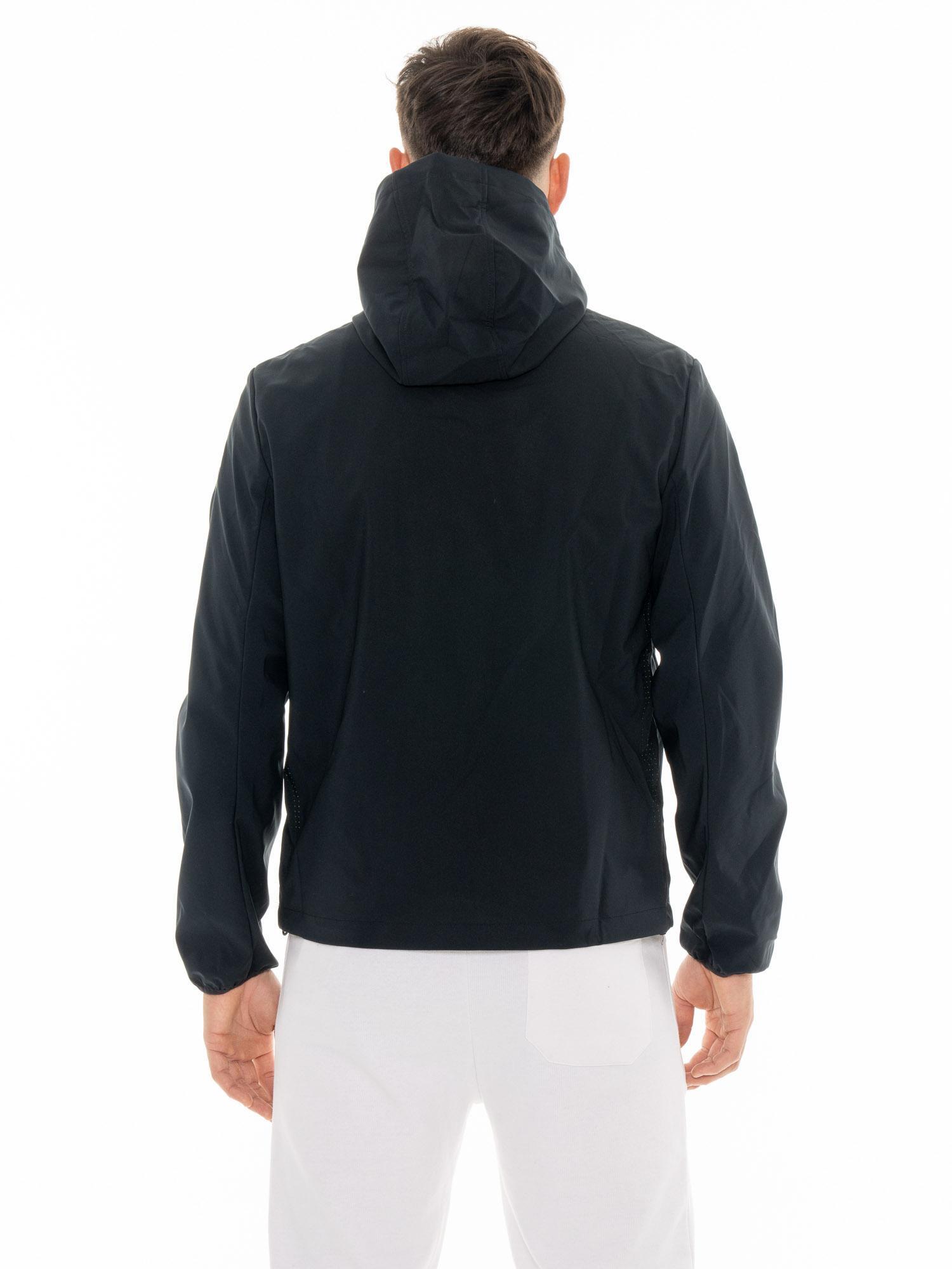 Chaqueta de hombre Leone Boxing Legend impermeable con cremallera y capucha 4/6