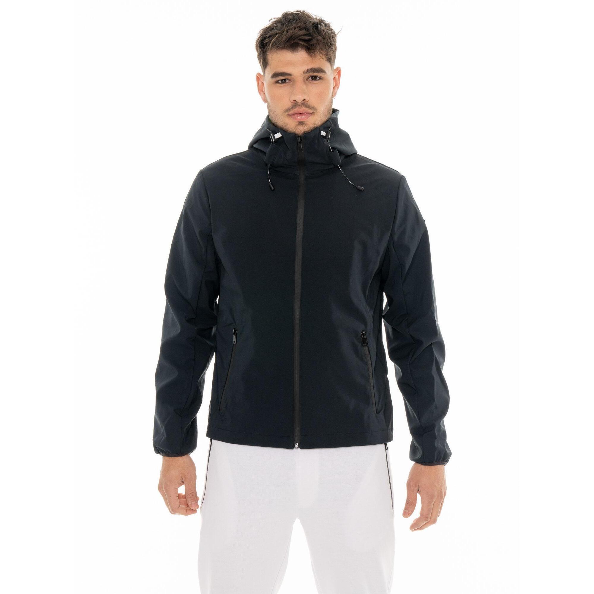 Leone 1947 Apparel - Veste Imperméable Zippée À Capuche Homme Leone Boxing Legend - Blouson - Noir - Decathlon