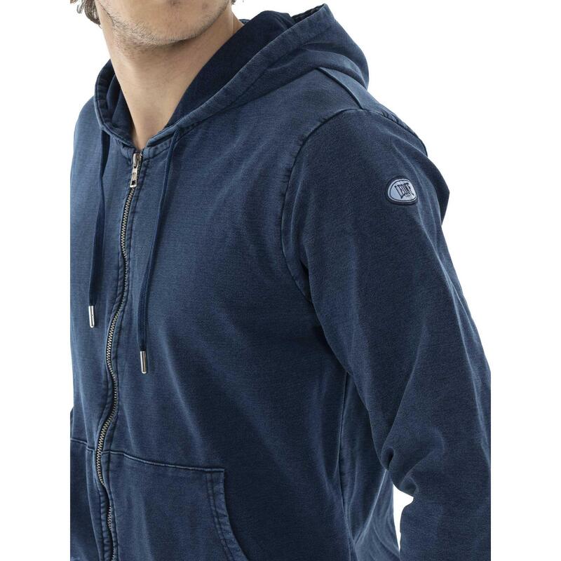 Hanorace cu fermoar pentru bărbați Leone Denim