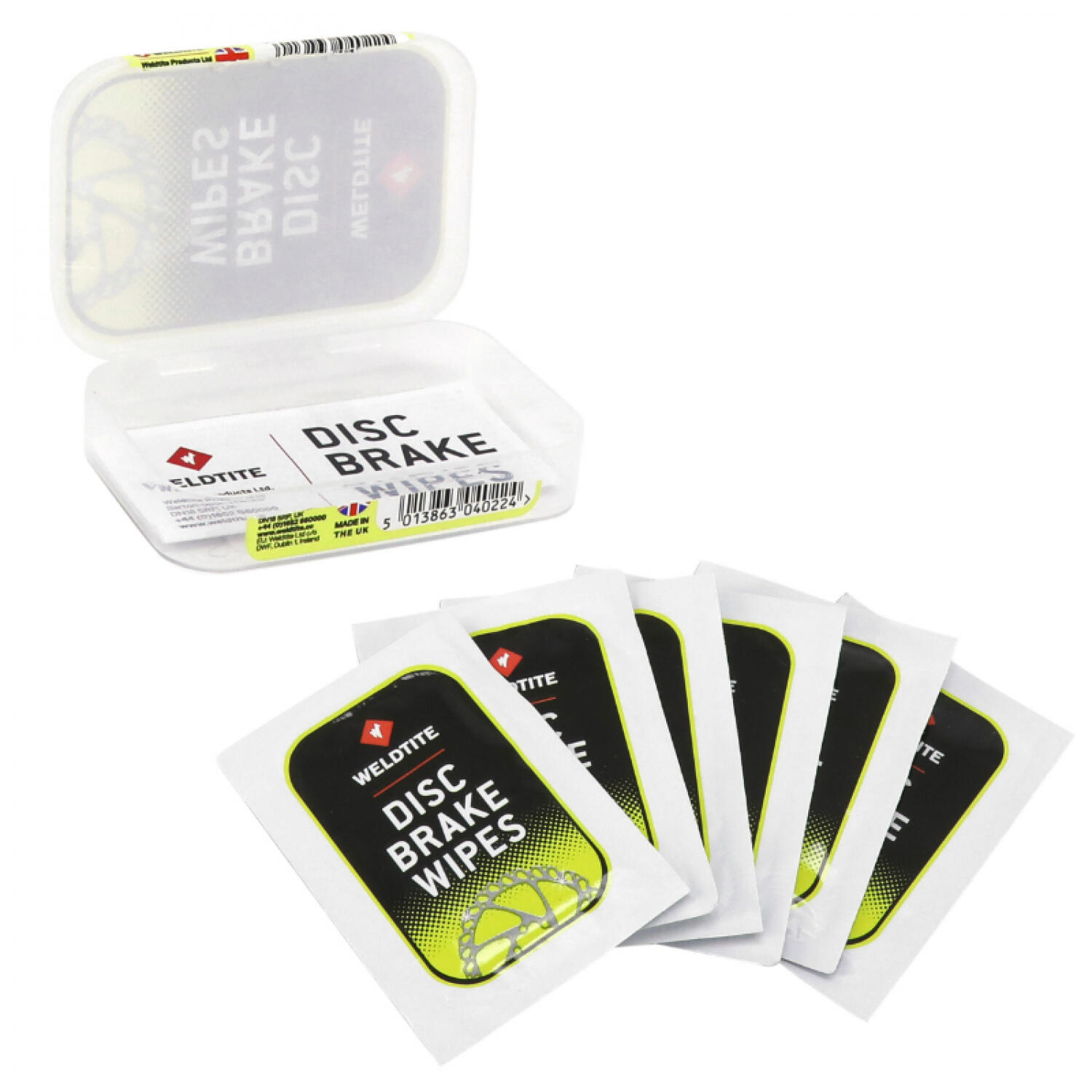 Weldtite - Lingettes Nettoyantes Pour Freins À Disque Weldtite - 6 Pièces - Nettoyant Frein Disque - Incolore - Taille Unique - Decathlon