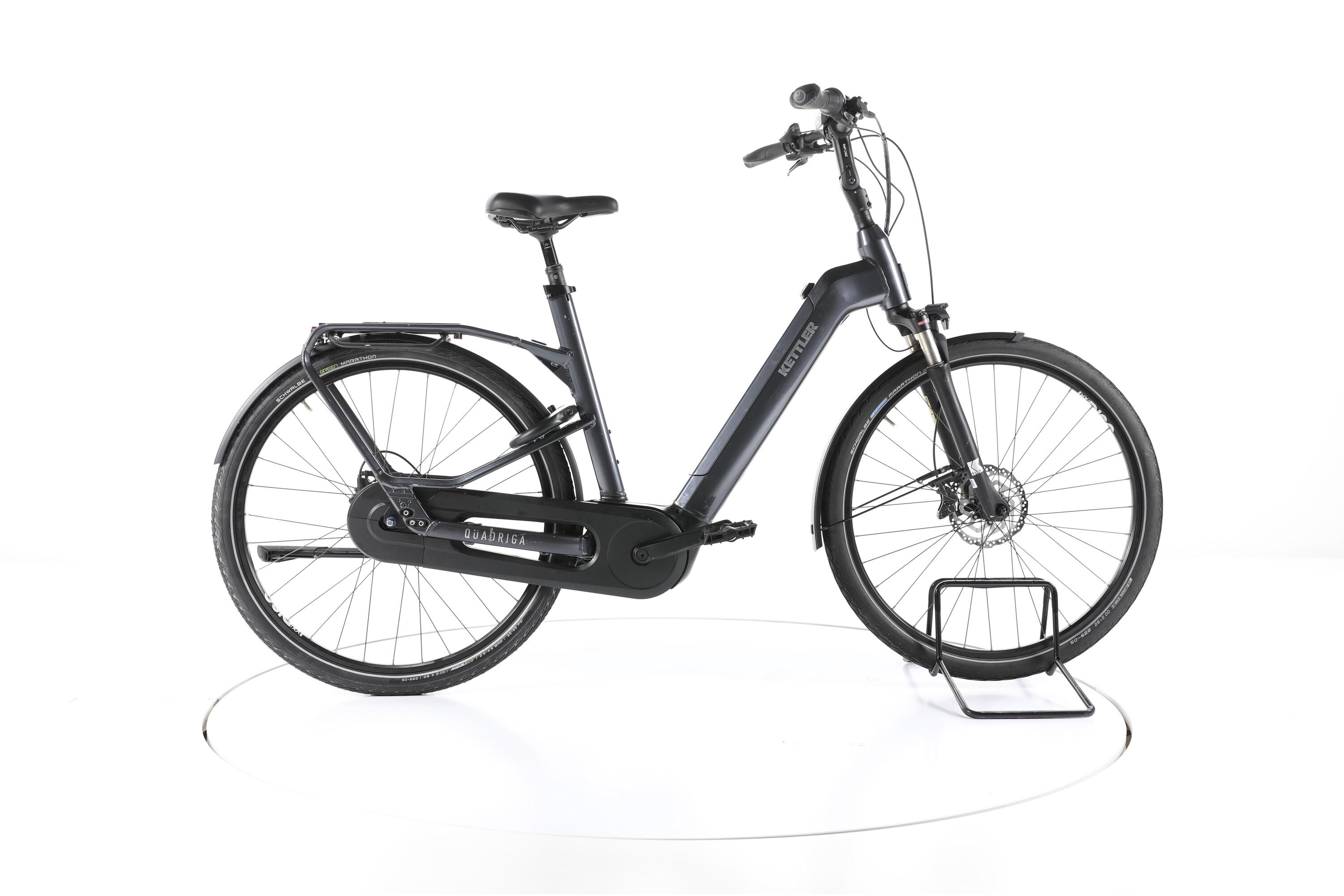 KETTLER Segunda vida - Kettler Quadriga P5 HD City E-Bike Cuadro bajo - Como nuevo