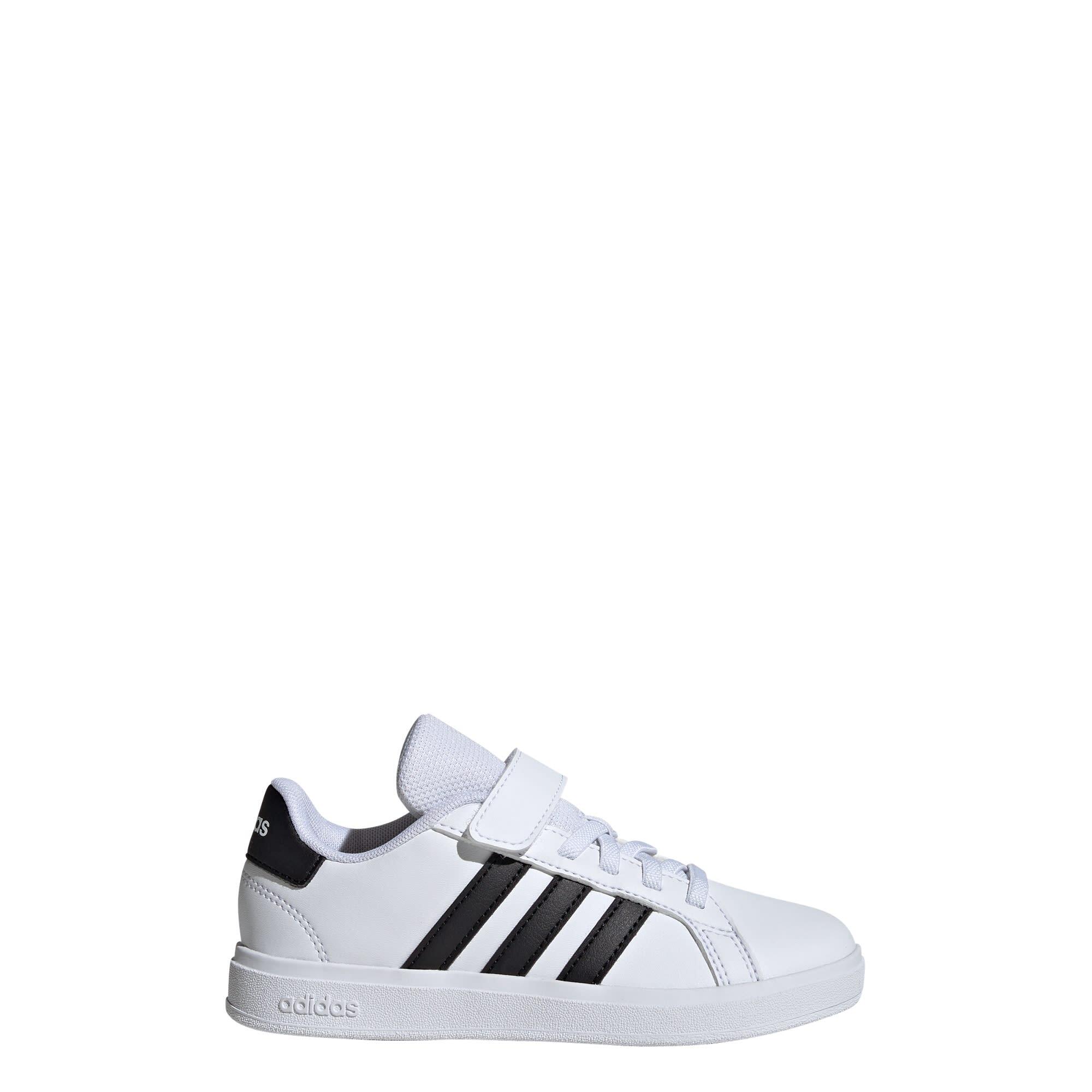 Adidas - Chaussure Grand Court 2.0 Enfants - Chaussures De Sport - Blanc|noir - Decathlon