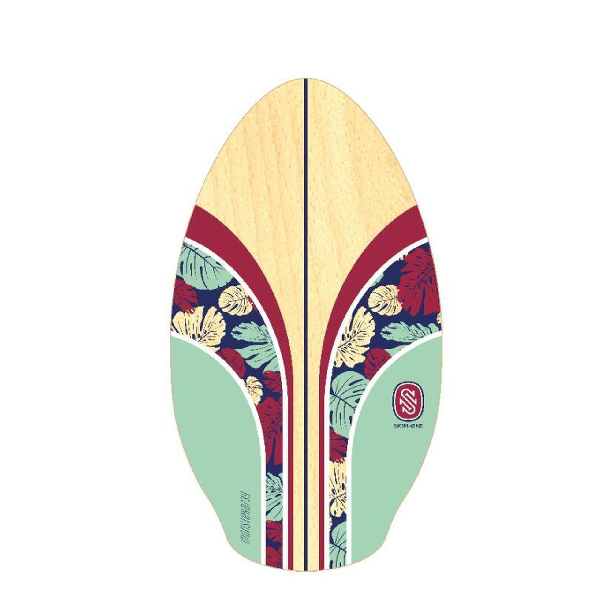 Skim One - Monsteraz 39 -  Planche De Skimboard Bois - Skimboard - Rouge - Decathlon