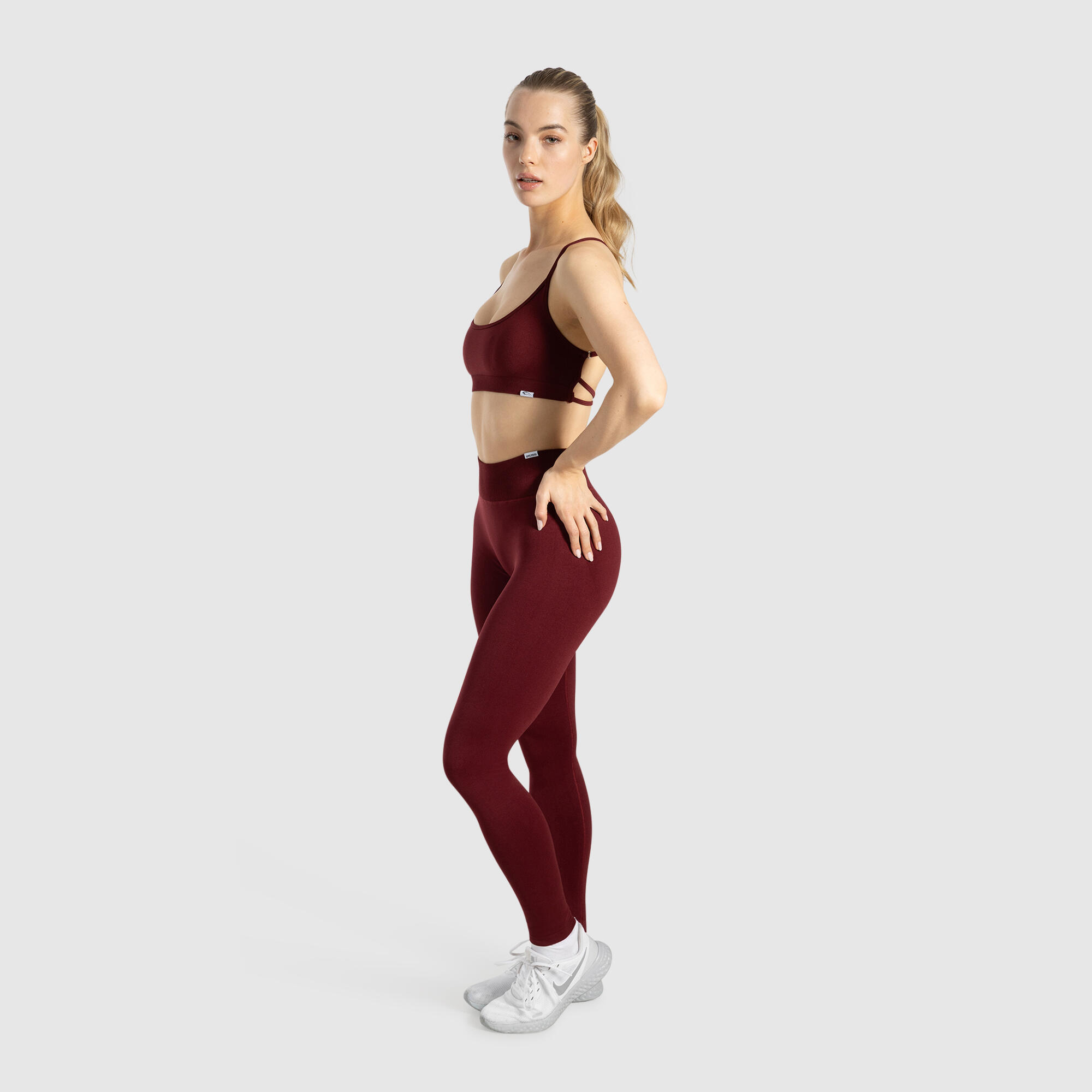 Damen Leggings Myrah Bordeaux 3/6