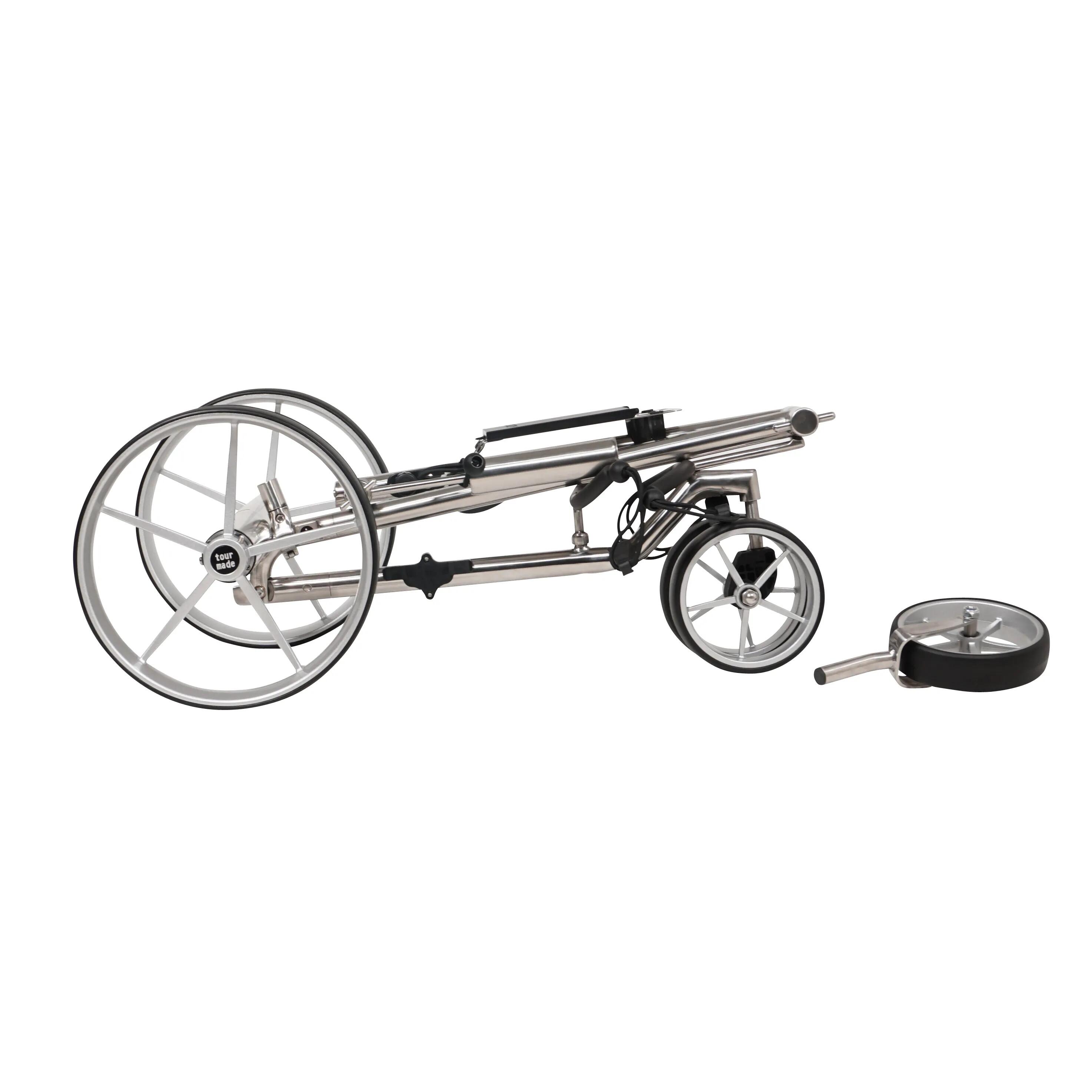 Tour Made Haicaddy® HC5R roestvrijstalen golfkar met afstandsbediening 5/7