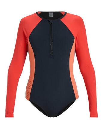 Badeanzug mit langen Ärmeln ROXY ACTIVE Schwarz Frauen