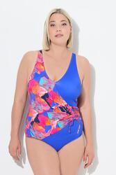 Femme Maillot de bain à bonnets souples décolleté esprit cache-cœur