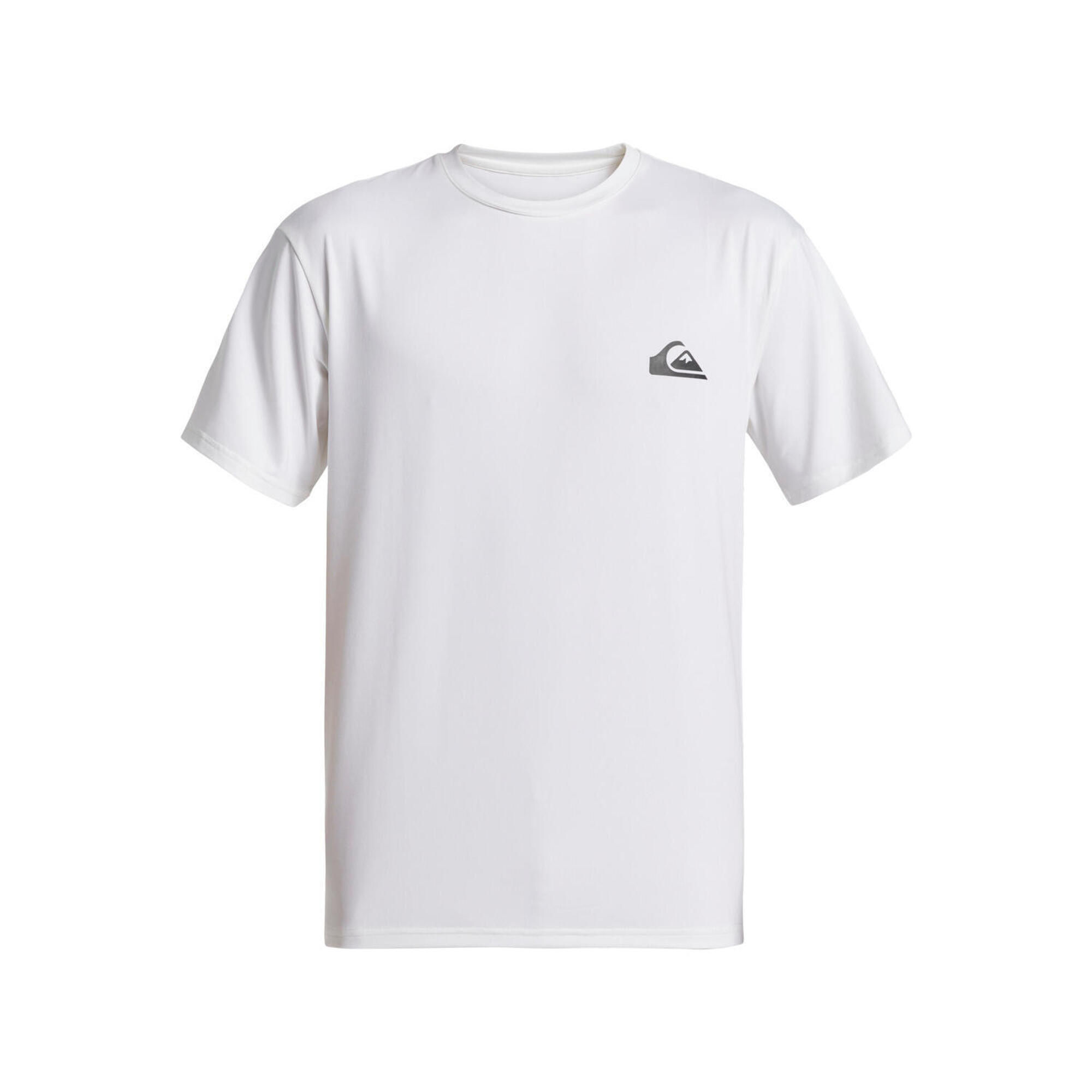 Quiksilver - T-shirt De Surf À Manches Courtes Upf50 Everyday Surf Blanc Homme - Haut De Maillot De Bain - Blanc - 42 M/l - Decathlon