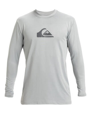 Upf 50 surf t-shirt met lange mouwen everyday surf grau heren