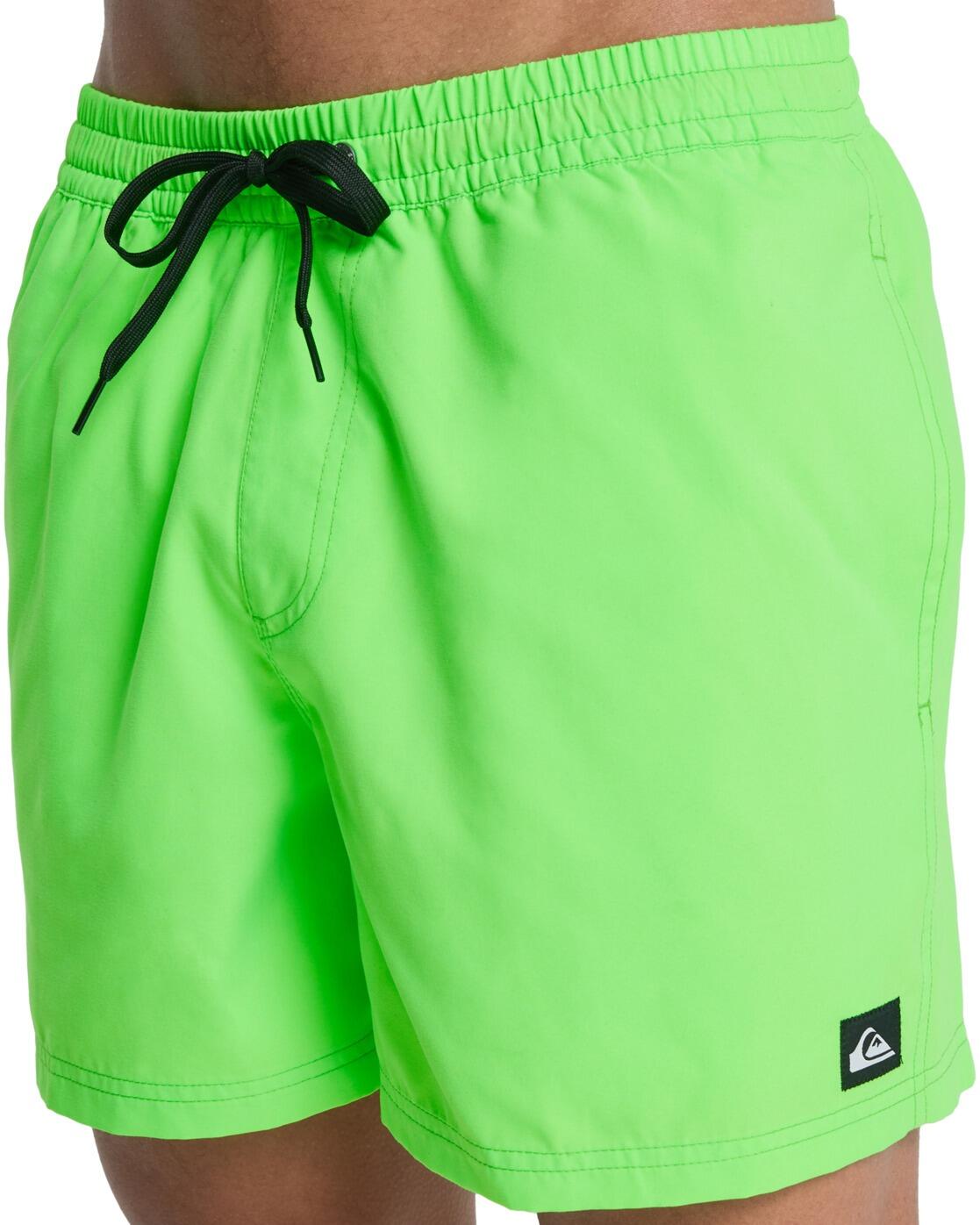 Quiksilver Everyday Solid 15" Swim Shorts-Green Gecko 4/7