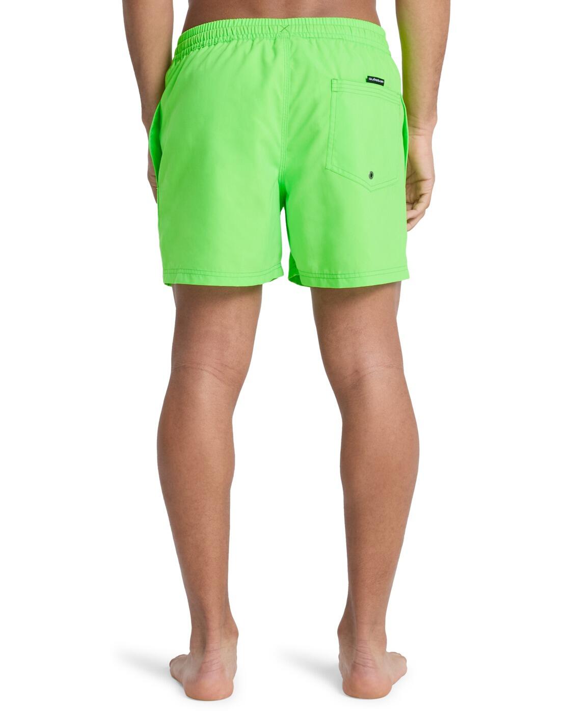 Quiksilver Everyday Solid 15" Swim Shorts-Green Gecko 2/7