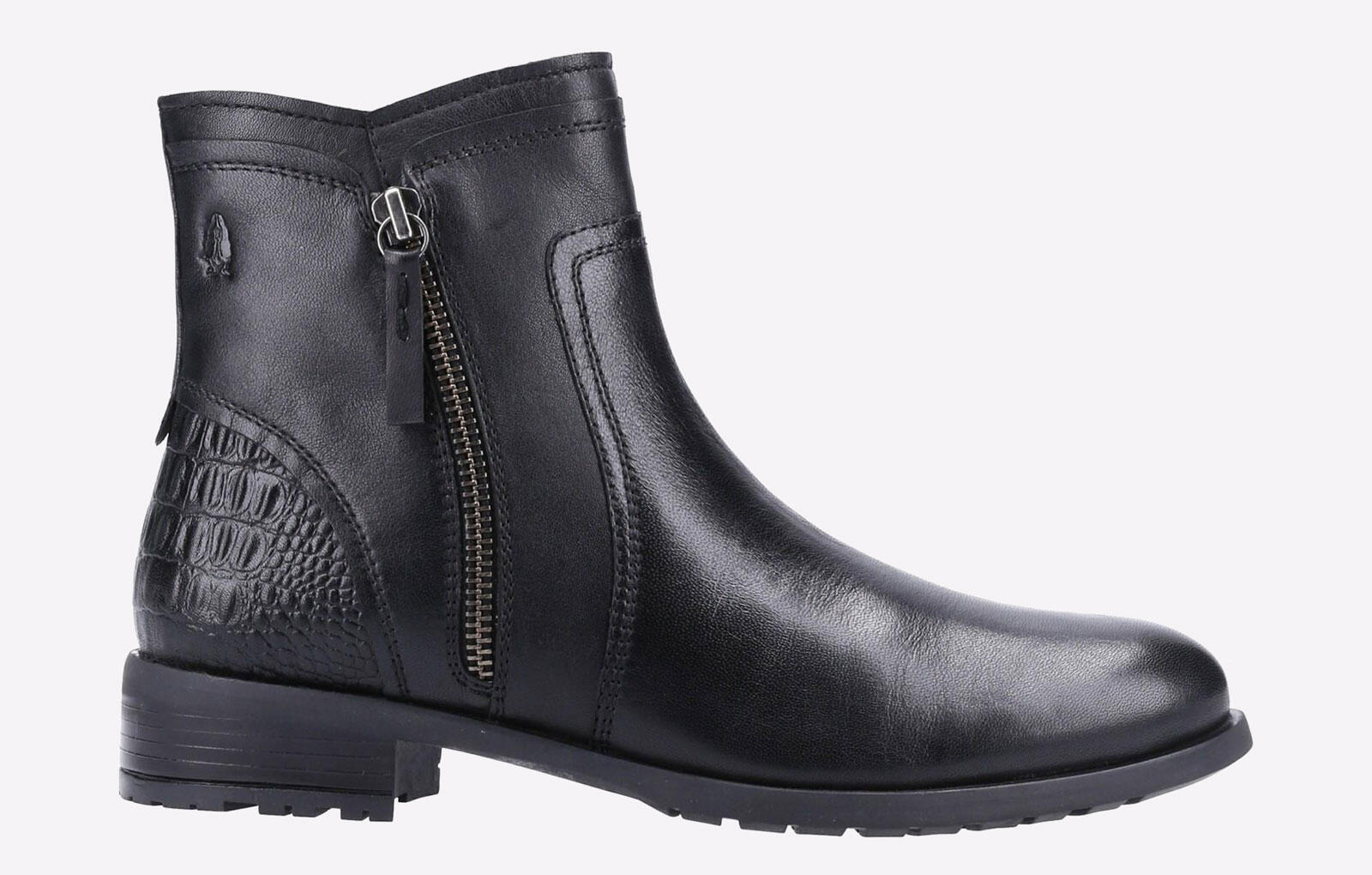 Hush Puppies Scarlett Ankle Boot Memory Foam Womens 1/4