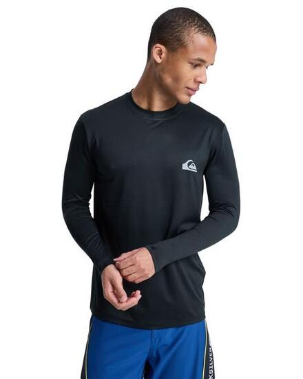 T-shirt de surf à manches longues UPF50 EVERYDAY SURF Noir Homme