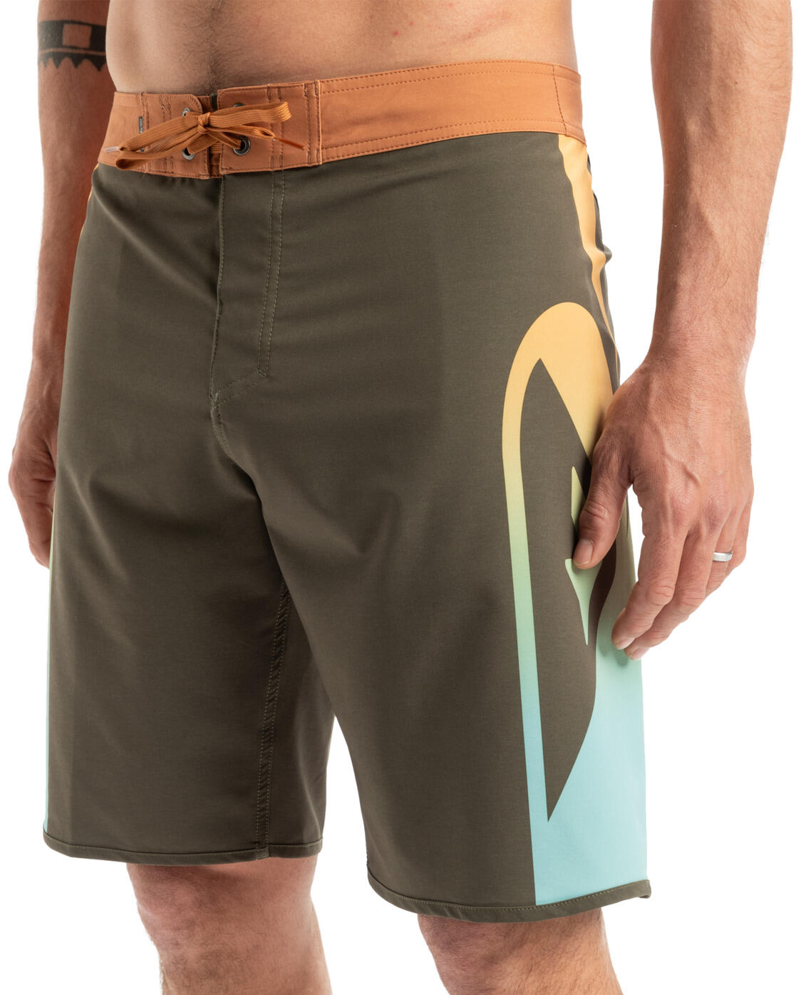 Boardshort SURFSILK HOLMES 20" Marron Homme 4/4