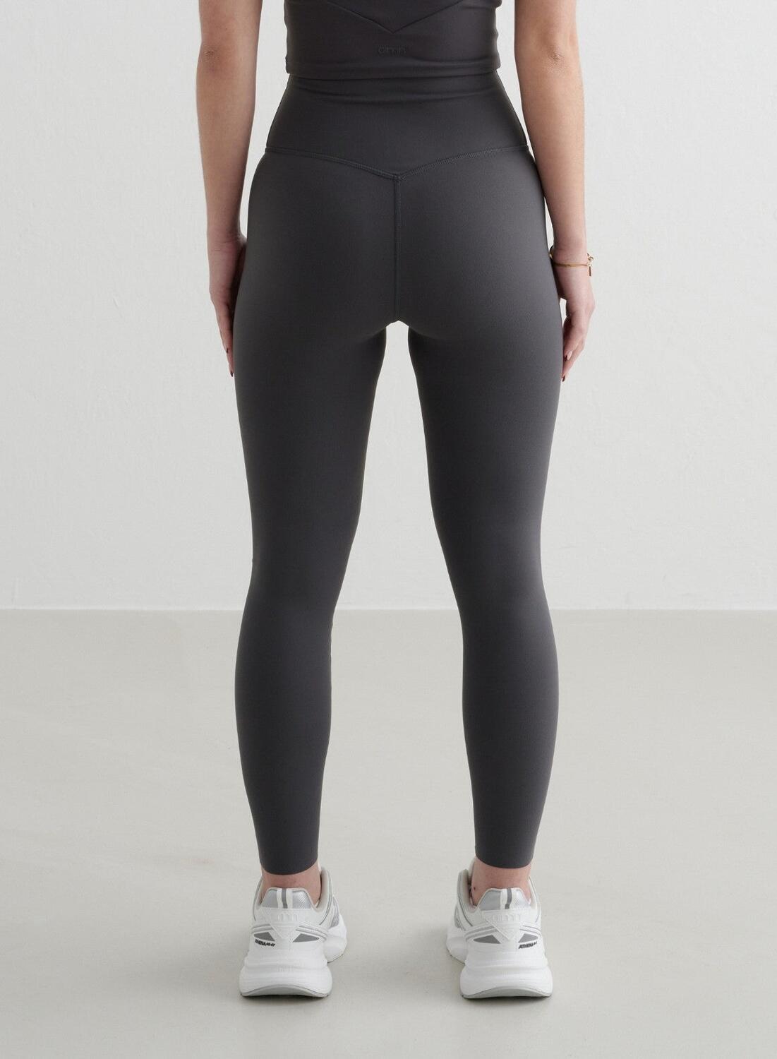 LessThanTenQuid Missloved Leggings In Viscosa E Lycra Taglie Forti, Nero 22-24, Elasticizzati E Comodi - 2