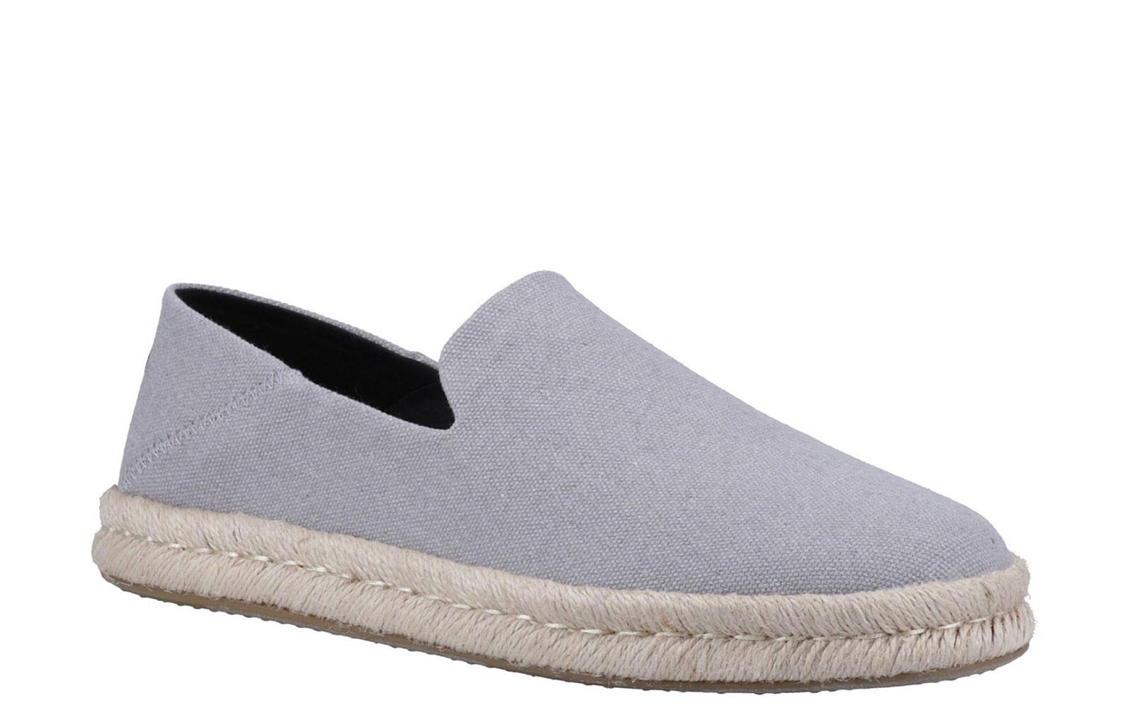 Toms Santiago Mens Espadrille Slip-On Shoes - Grey 2/4