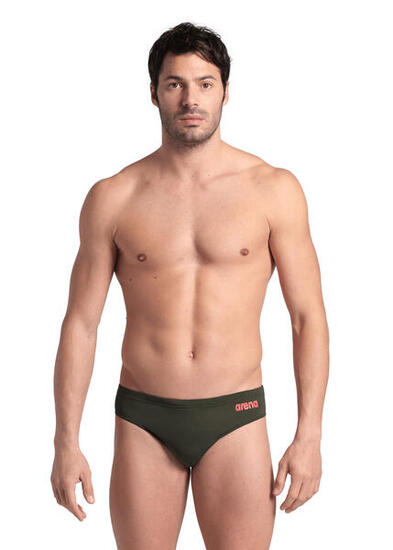 Arena Team Solid Swim Brief - Salvia scura - UK Taglia 38