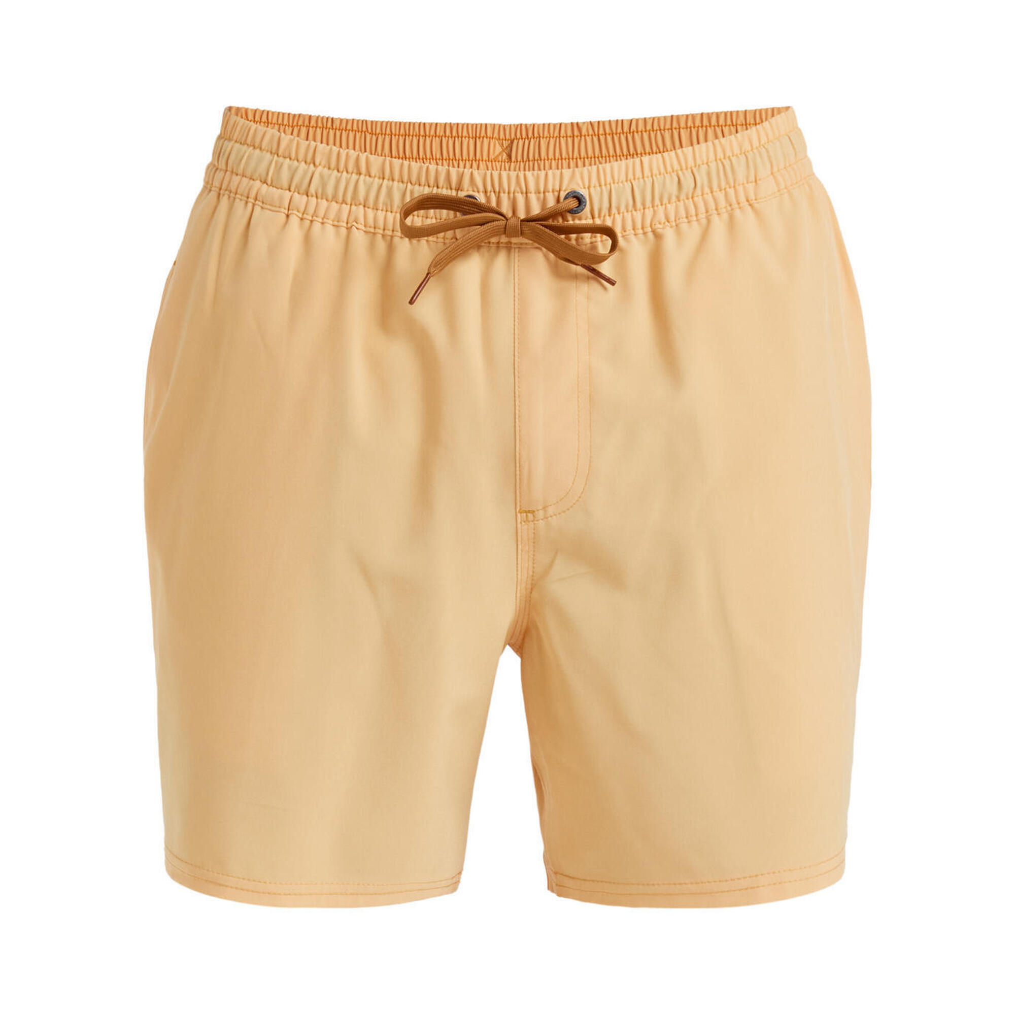 Quiksilver - Short De Bain Surfsilk Solid 16" Orange Homme - Boardshort - Jaune|orange -  L - Decathlon