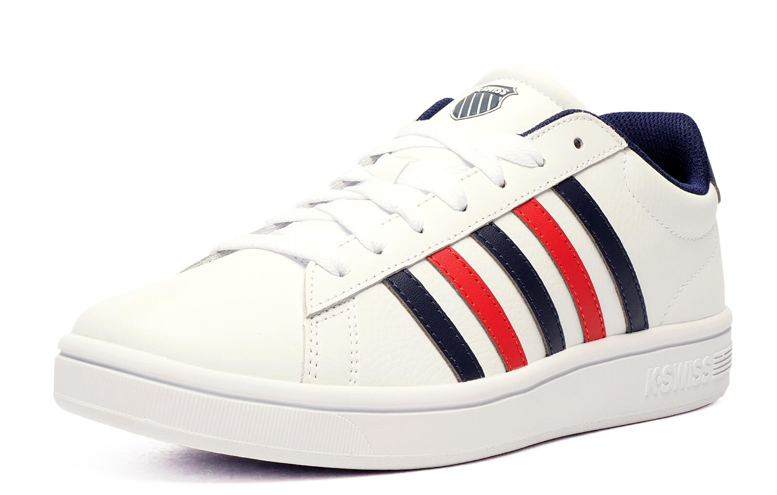 K-Swiss Court Tiebreak II Mens Leather Trainers 2/5