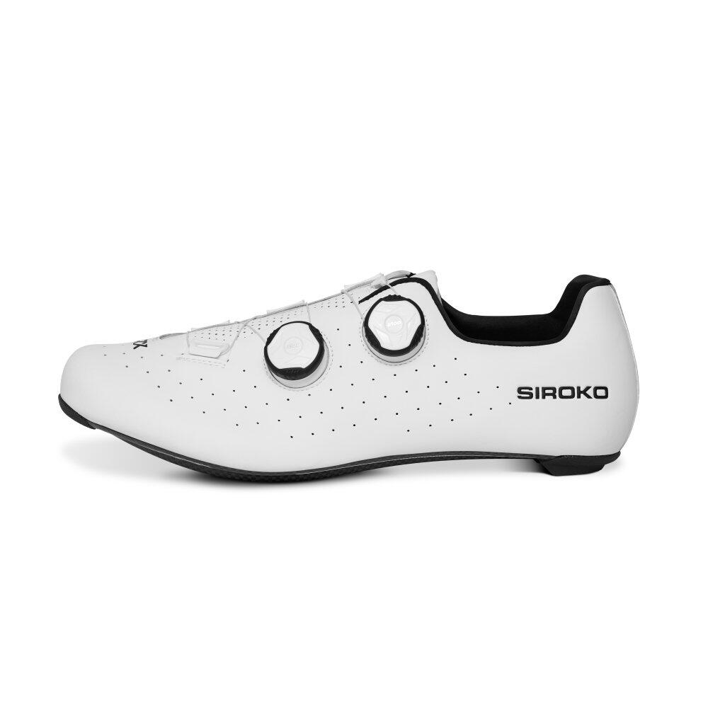 Buty kolarskie szosowe Kolarstwo Siroko OKORIS WHITE