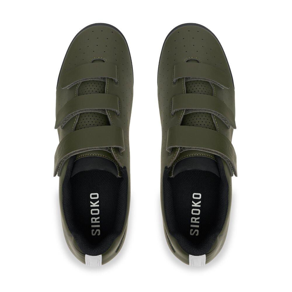 Chaussures cyclisme gravel Homme et Femme SIGR300 GREEN Vert 4/7