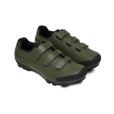 Herren und Damen Radsport Gravel-Fahrradschuhe SIGR300 GREEN Grün