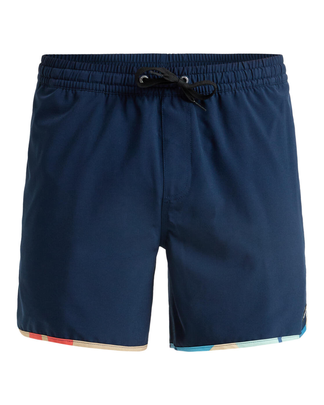 QUIKSILVER Schwimmshorts SURFSILK SCALLOP 16" Schwarz Herren