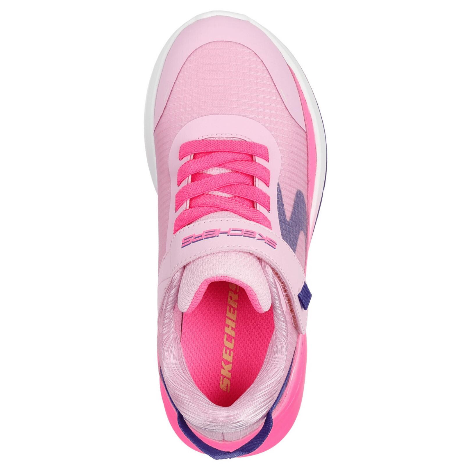 Skechers Wave 92 - Imara Lite Trainers-Light Pink/Hot Pink 4/5