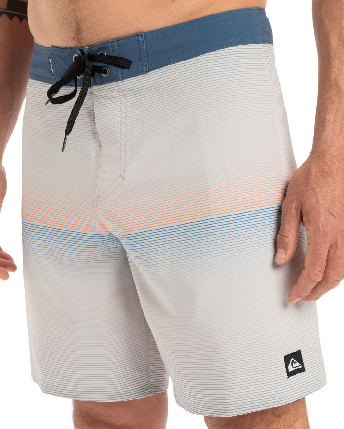 Boardshort SURFSILK STRAIGHT LEG 18" Gris Homme 4/4