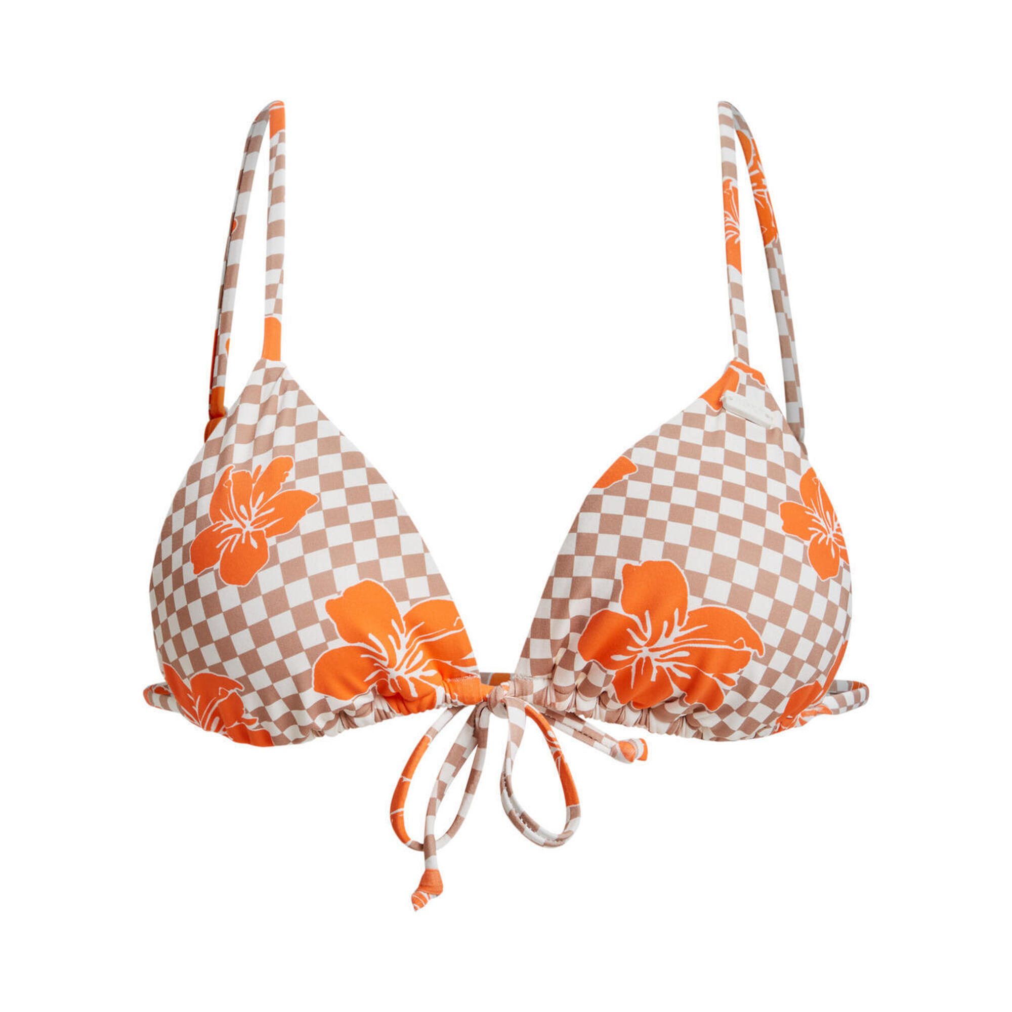 Roxy - Haut De Maillot De Bain Triangle Mini Hula Strappy Tri Marron Femme - Haut De Maillot De Bain (bikini) - Marron - 40 M - Decathlon